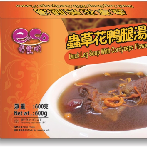 蟲草花鴨腿湯